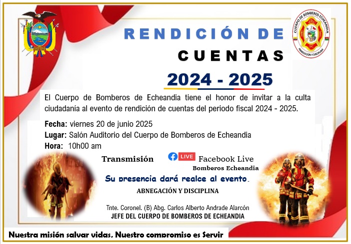 INVITACION A RENDICION DE CUENTAS